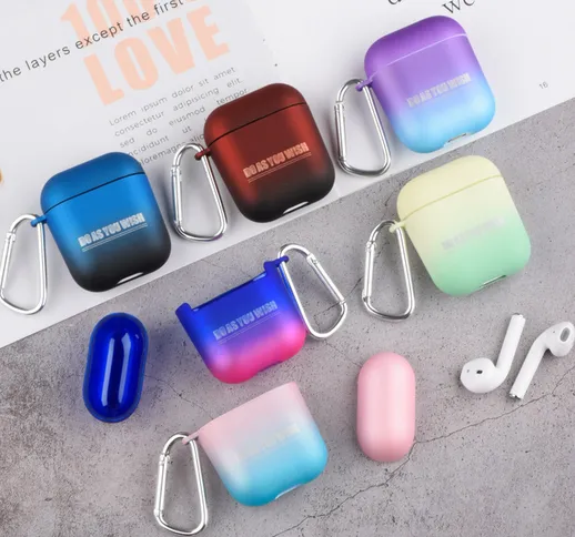 Custodia per auricolari AirPods1 / 2 universale Accessori per cuffie Plastica Apple AirPod...