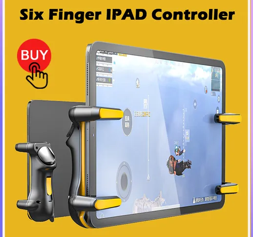 PUBG Trigger Controller per Ipad Tablet Capacità L1R1 Fire Aim Button Trigger Gamepad Joys...