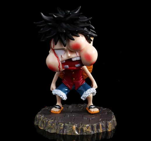 One Piece figura area singola Rufy unisex in PVC di età superiore ai 14 anni