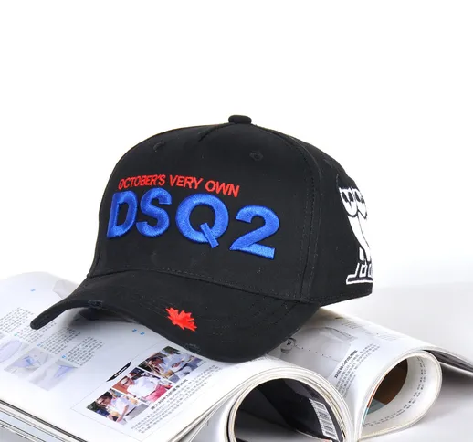 DSQ2 New Fashion Cap Outdoor Sun Hat Berretto da baseball in cotone per uomo donna