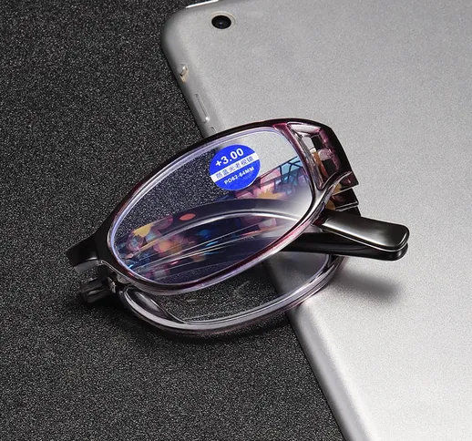 Occhiali da presbite per anziani HD anti-Blue Ray anti-fatica moda donna occhiali da presb...