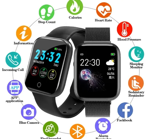 Smart Watch IWO13 T500 Sport Smart Watch Phone Call DIY Face Smart Band Frequenza cardiaca...
