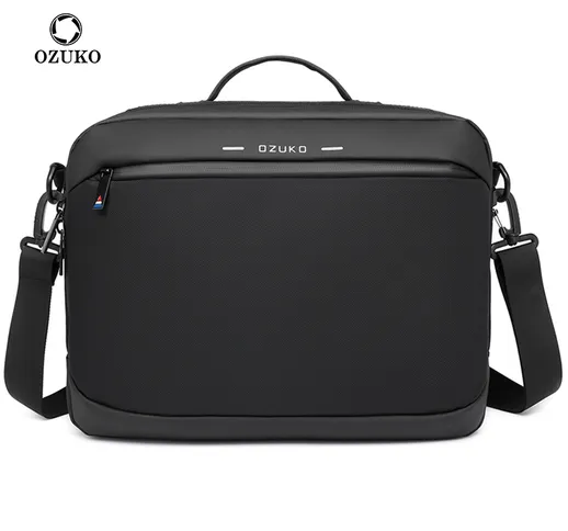 ozuko new tablet bag macbook laptop bag multifunzionale impermeabile business tracolla
