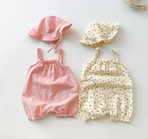 Vestiti estivi del bambino borsa a tracolla a sezione sottile vestiti scoreggia neonati uo...