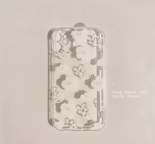 Ragazza fiore spezzato adatto per iphone 12 pro max apple 11 cellulare shell xr new x/xs a...