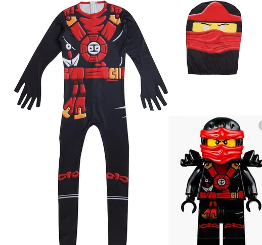 Nuovo costume da ninja cosplay di un pezzo vestito da festa in costume costume da spettaco...