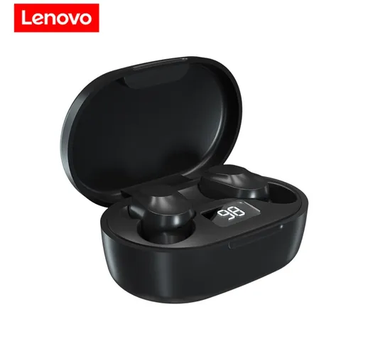 Auricolare wireless Lenovo XT91 TWS Bluetooth 5.0 con riduzione del rumore del microfono C...