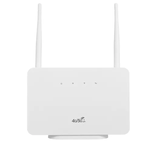 Router wireless 4G Router LTE CPE Router wireless 300Mbps con 2 antenne esterne ad alto gu...