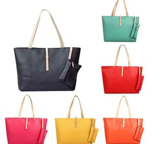 Nuova borsa da donna casual moda europea e americana, borsa a tracolla, versione coreana d...