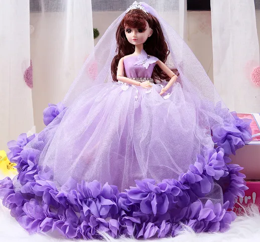 Grande Hengchao Confuso Barbie Set Confezione regalo Matrimonio Ragazza Regalo Principessa...