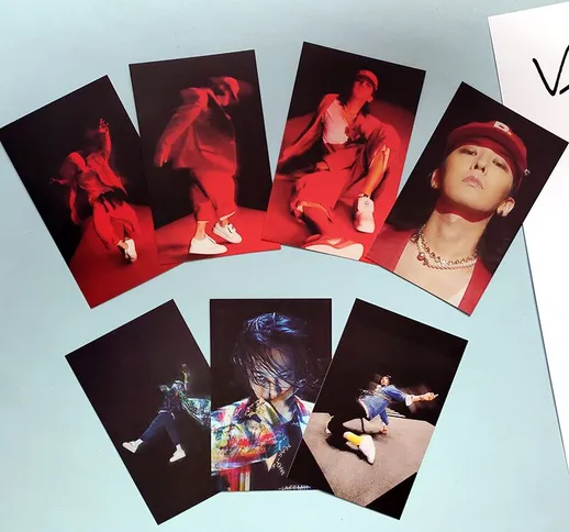 7 pz/set Kpop GD Photocard Nuovo Album Carte Fotografiche LOMO Card