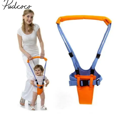 Brand New Kid Baby Infant Toddler Harness Walk Learning Assistant Walker Jumper Strap Belt...