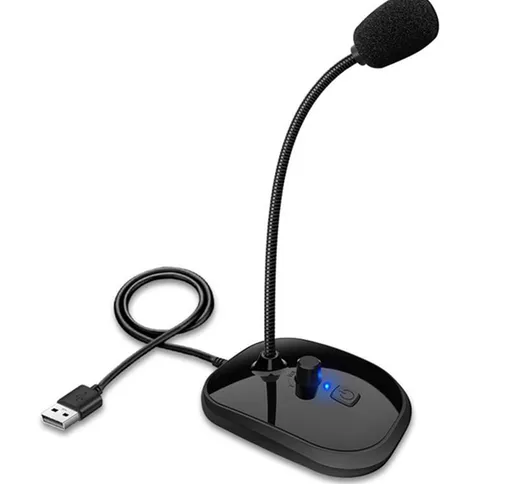 Condensatore di regolazione del volume del microfono da tavolo USB SK-30 per computer port...