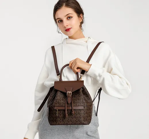 MKF versione coreana della piccola borsa 2021 nuovo secchio con coulisse zaino moda donna...