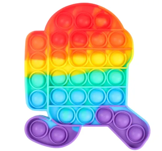 Halloween New Rodent Pioneer Rainbow Silicone Toys Puzzle da tavolo per bambini Mentale Ar...