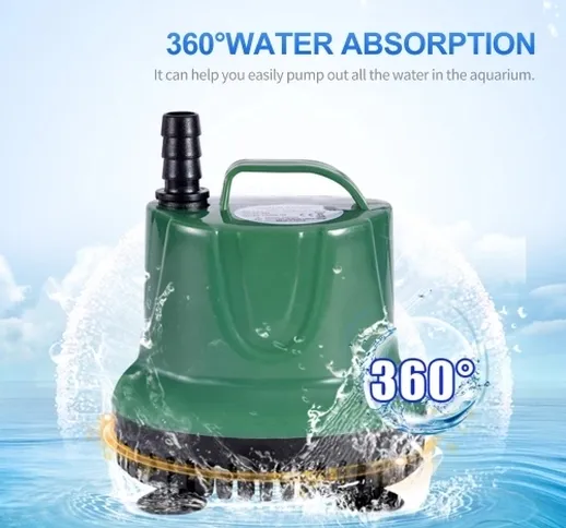 25W1600L/H pompa sommergibile mini pompa fontana acquario serbatoio di pesci pompa sommerg...