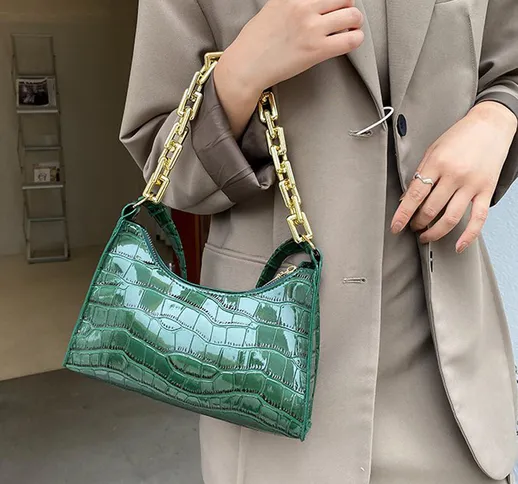 Borsa ascellare borse nuova moda donna borsa a tracolla stile coreano stile straniero bors...