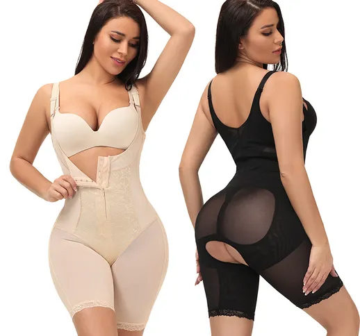 Cintura riduttiva colombiana Allenatore della vita Body Shaper Sollevatore di culo Mutandi...