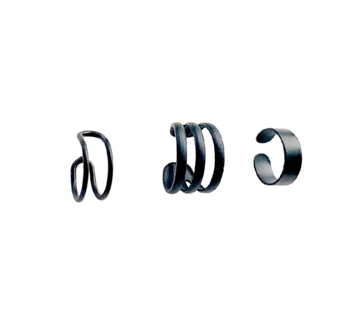 Stile coreano semplice clip per l'orecchio non forato vestito a tre pezzi personalizzato m...