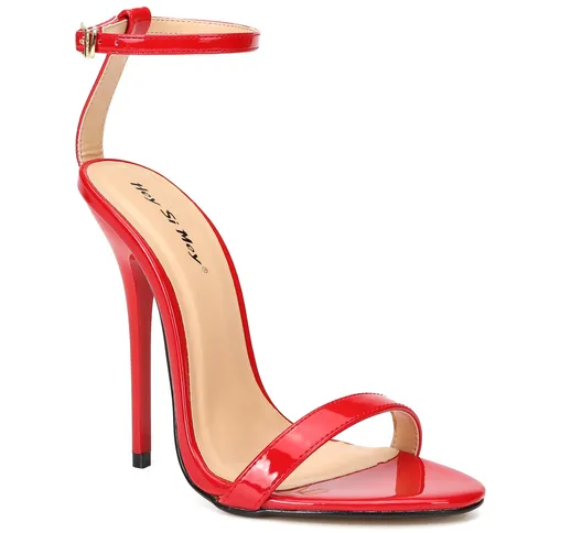 Fashion New Style Grandi sandali con tacco alto da donna antiscivolo temperamento scarpe c...