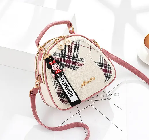 New Hanchao borsa rotonda piccola personalizzata borsa a tracolla singola borsa diagonale...