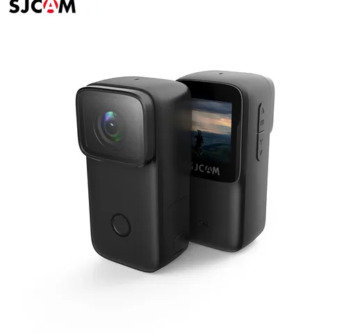 SJCAM C200 4K Mini WiFi Action Camera con schermo IPS da 1,28 pollici Corpo 5M Impermeabil...