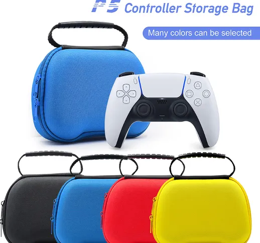 Nuova borsa per maniglia di gioco PS5 Custodia protettiva per maniglia PS5 Custodia portat...