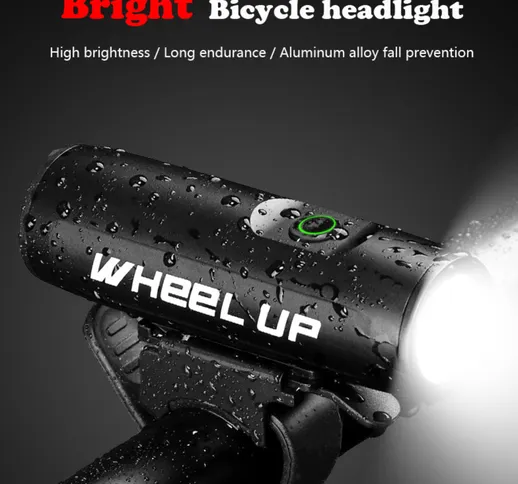 Luce per bicicletta evidenziare faro per auto in lega di alluminio lampada perline bicicle...