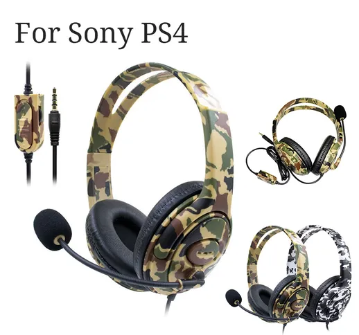 universale Cuffie Auricolare speciale PS4 Xbox One Nintendo Switch Cuffie da gioco Cuffie...