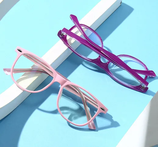 2022 occhiali per bambini anti-blu ray kid pin design anti-Blue Ray TR occhiali semplici