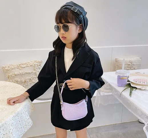 La nuova versione coreana della borsa per bambini alla moda della borsa a tracolla della b...