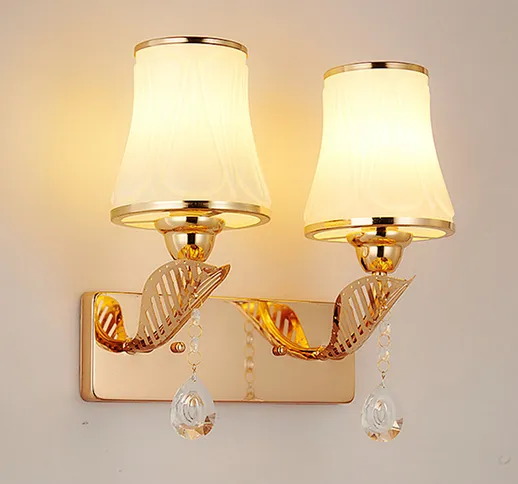 Nuovo stile transfrontaliero vendita calda semplice moda moderna europea lampada da parete...