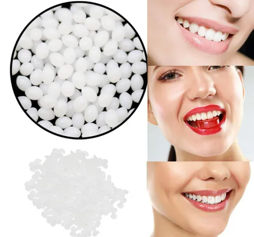 FalseTeeth Colla Solida Set di Riparazione di Denti Temporanei Denti Adesivi Dentista Gap...
