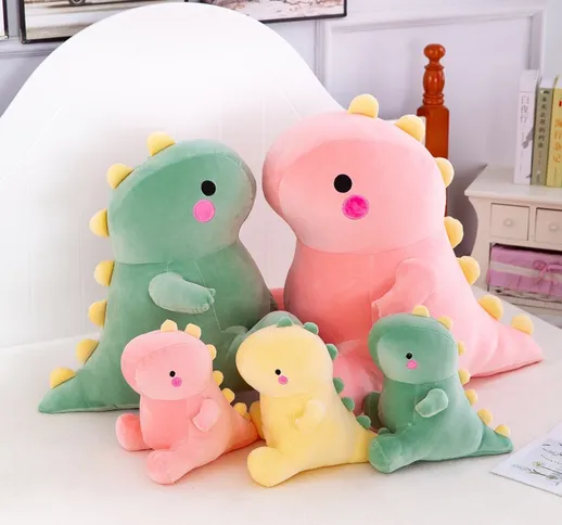25-40 cm Super Soft Lovely Dinosaur Plush Doll Cartoon Peluche Dino Toy per bambini Baby H...