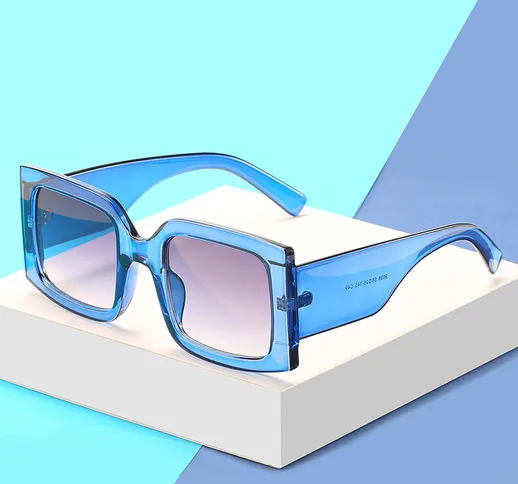 2020 nuovi occhiali da sole quadrati occhiali da sole quadrati alla moda europei e america...