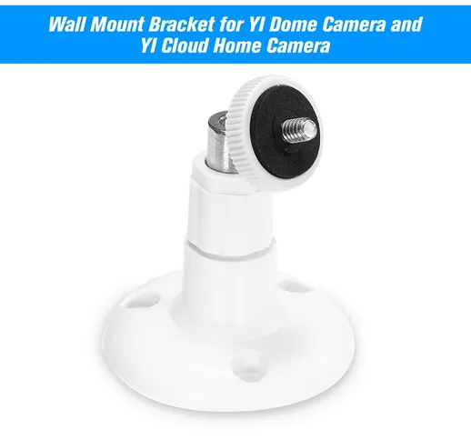 Supporto a parete per YI Dome Camera e YI Cloud Home Camera Supporto per staffa a parete K...