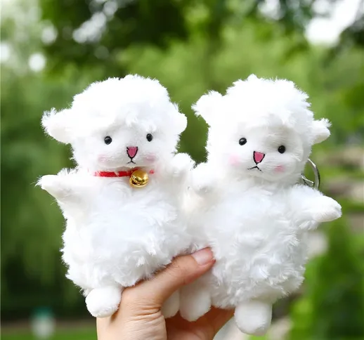 15 cm di altezza ca. Pecora Alpaca Llama Peluche Animale Peluche Giotoli di Peluche, porta...