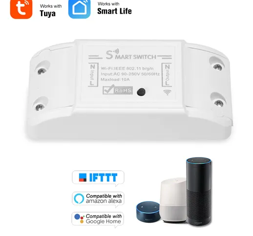 Tuya Wifi Smart Timer Modulo di automazione domestica intelligente universale a distanza s...