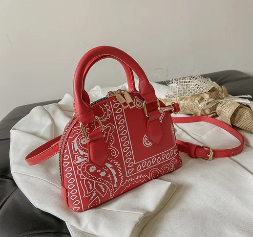 Nuova borsa a tracolla da donna dipinta a mano borsa a tracolla dolce moda moda borsa da d...