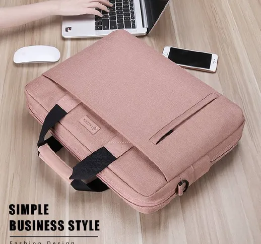 Borsa per laptop 13,3 14 15,6 Borsa per notebook impermeabile da 17,3 pollici per Macbook...