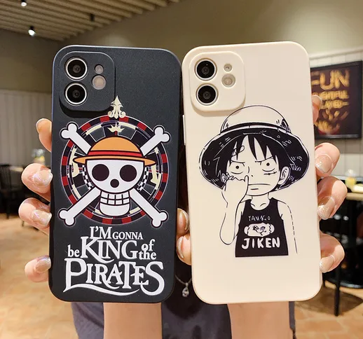Anime One Piece for 12 Phone Case 13 Fashion Brand Iphone11promax Rufy Mini Custodia prote...