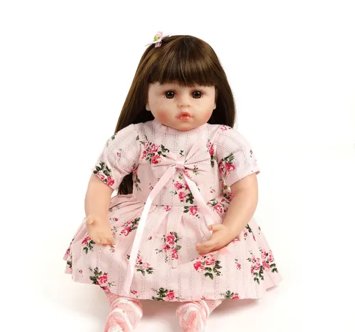 Simulazione di bambola di rinascita del silicone da 18 pollici bambino eBay bambola di ven...
