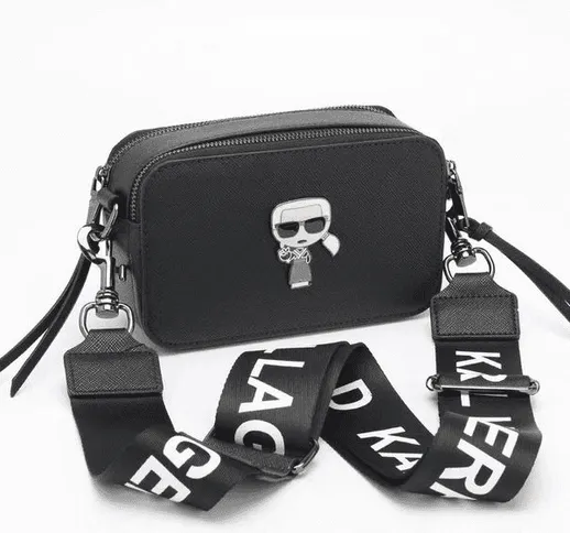 2021 nuova borsa fotografica piccolo mostro Galeries Lafayette mark bag con fettuccia stam...
