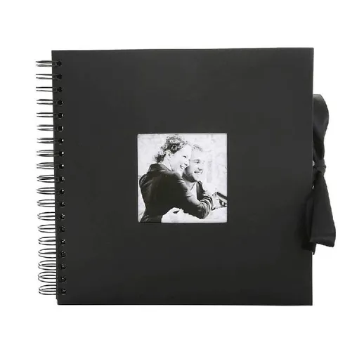 31 x 31 cm Album fotografico creativo 30 pagine nere Album fai da te Scrapbooking Album fo...