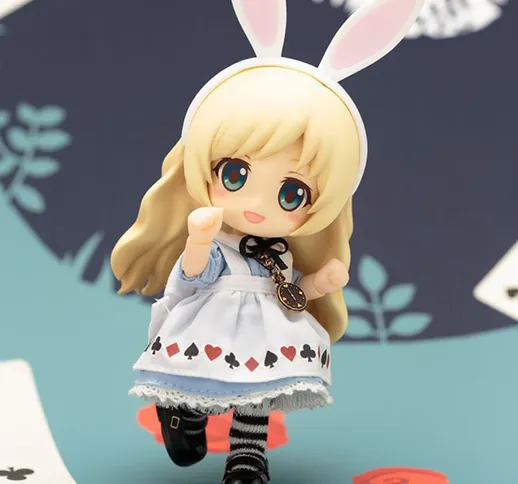 Cu-poche friends Alice Bunny Doll PVC Action Figure Toy Model da collezione 13CM