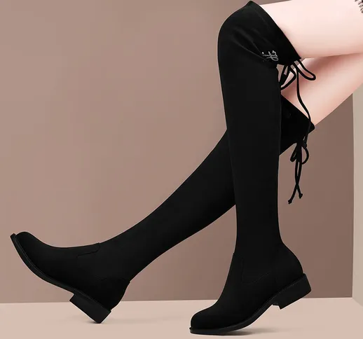 Gucci Tianlun 2020 nuovi stivali stivali lunghi da donna stivali alti elastici sottili inv...