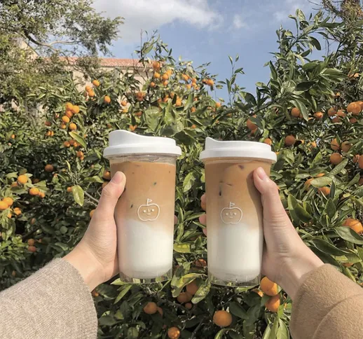 Bottiglia d'acqua in plastica kawaii per succo di latte Tè Caffè Tritan Scuola Borraccia a...