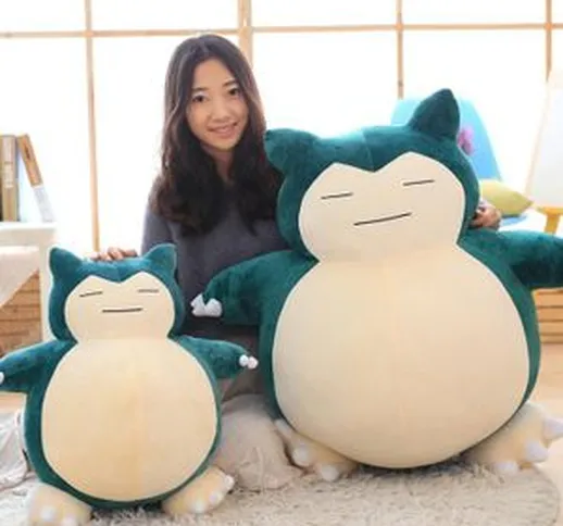 30 cm Pokemon Snorlax Peluche Anime New Rare Morbido Peluche Bambola Per Il Regalo Di Nata...