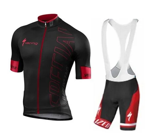 SPECIALIZED Pro Team Men Cycling Jerseys Set Summer Traspirante maniche corte Abbigliament...