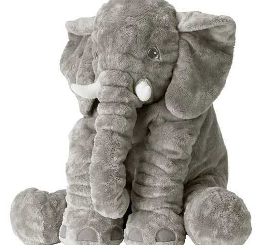 Cartone animato 40 cm grande peluche elefante giocattolo per bambini che dormono cuscino p...